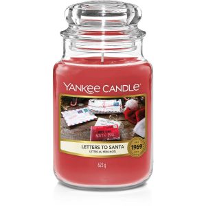 Yankee Letters To Santa Large Jar Candle