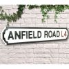 Anfield Road L4 White Sign