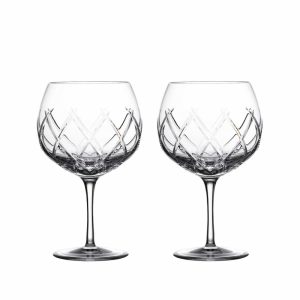 Waterford Crystal Olann Set of 2 Gin Balloon Glass