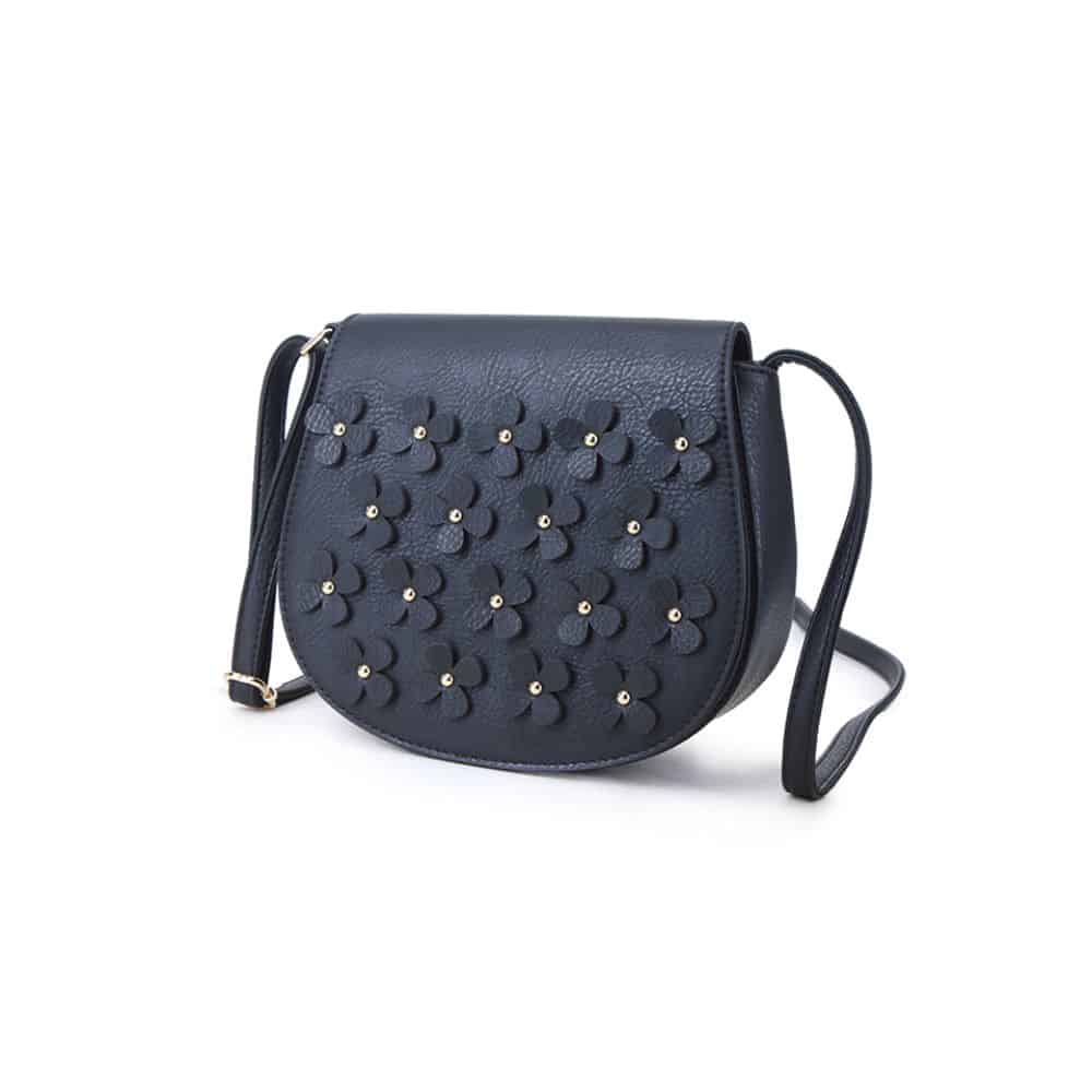 Black Satchel Handbag - Allens