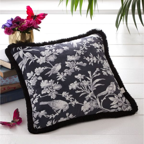 Ameila Charcoal Cushion