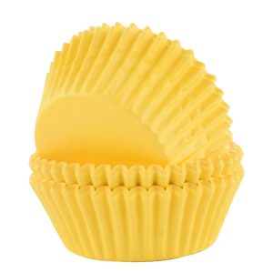 PME Yellow Cupcake Cases Pack of 60