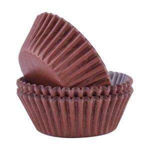 PME Chocolate Cupcake Cases Pack of 60