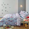 Brushed Christmas Gnomes Double Duvet Set