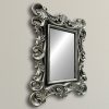 Megan Mirror Antique Silver