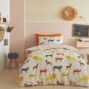 Khara Animals Cream Duvet Set