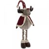 Reindeer Standing in Red 2 Legs 30x17x74cm