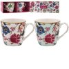 Anthina Breakfast China Mugs Set of 2