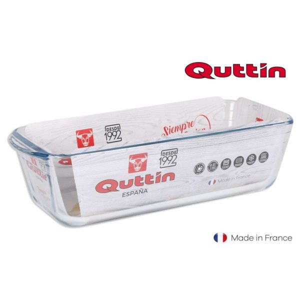 Quttin Glass Loaf Mould 28cm