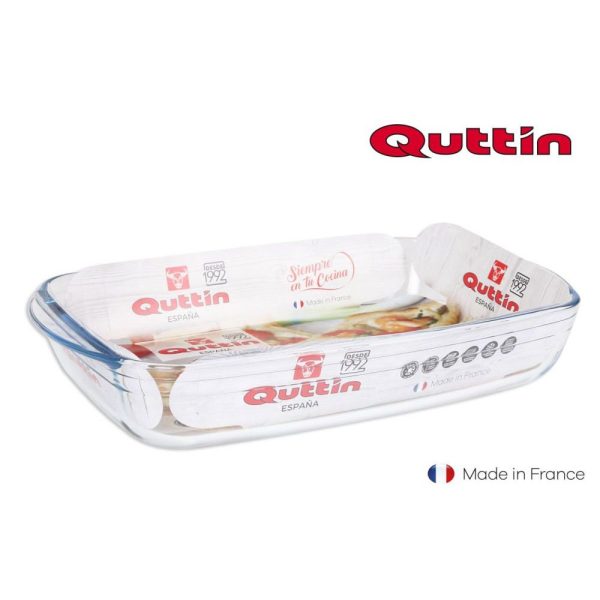 Quttin Glass Rectangular Roaster