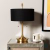 Elsa Black & Gold Table Lamp