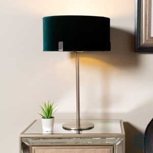 Charlotte Teal Table Lamp
