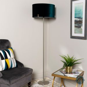 Charlotte Teal Floor Lamp