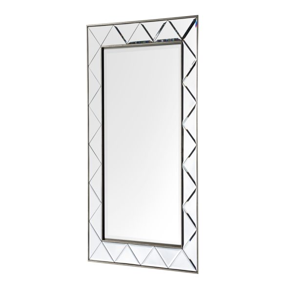 Bree Dressing Mirror Bevelled Silver