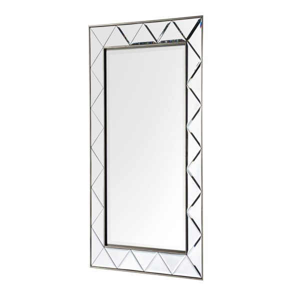 Bree Dressing Mirror Bevelled Silver