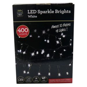 400 LED Compact Lights White