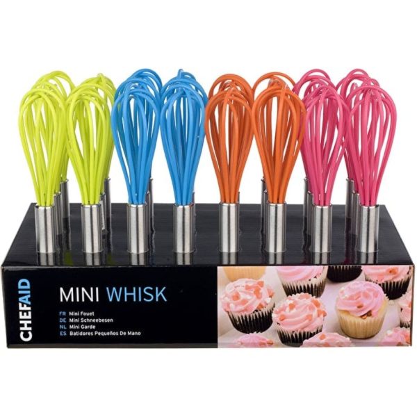 10E29200 Stainless Steel Mini Whisk With Silicone Head