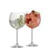 Galway Crystal Erne Pair Gin Glasses