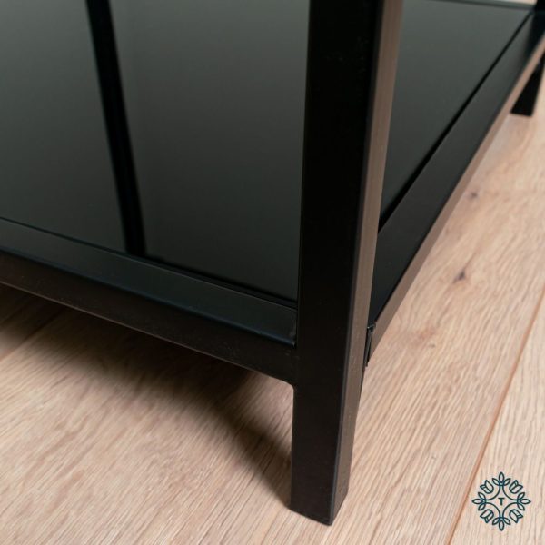 Slater Black Side Table