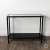 Slater Black Console Table