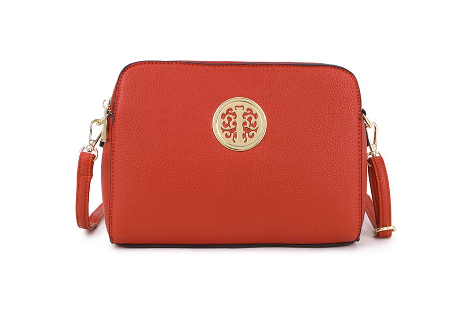 Orange Crossbody Bag- Allens