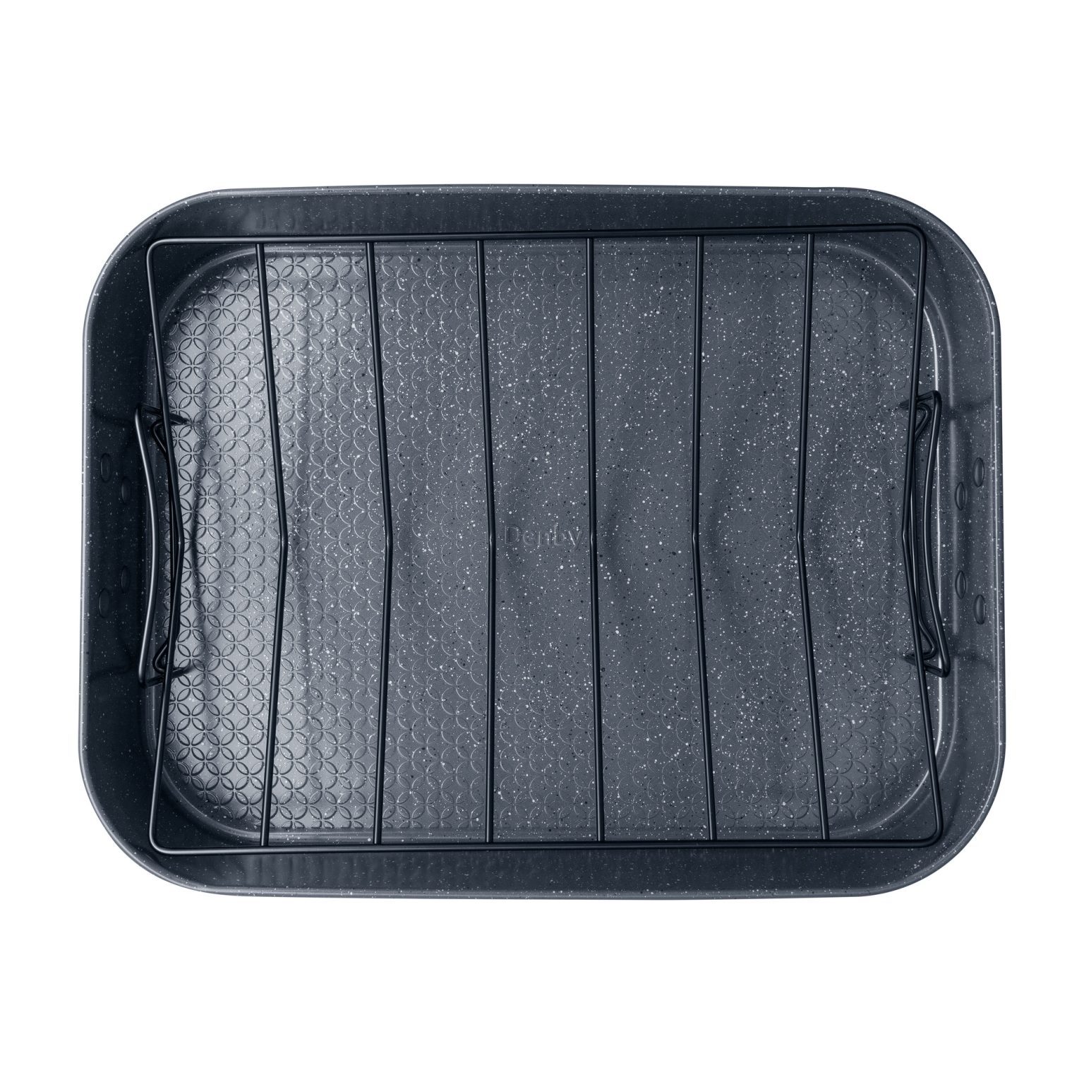 Denby Quantanium Finish Roasting Tray with Rack Allens
