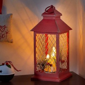 Yule Red and Gold 31x13x13cm