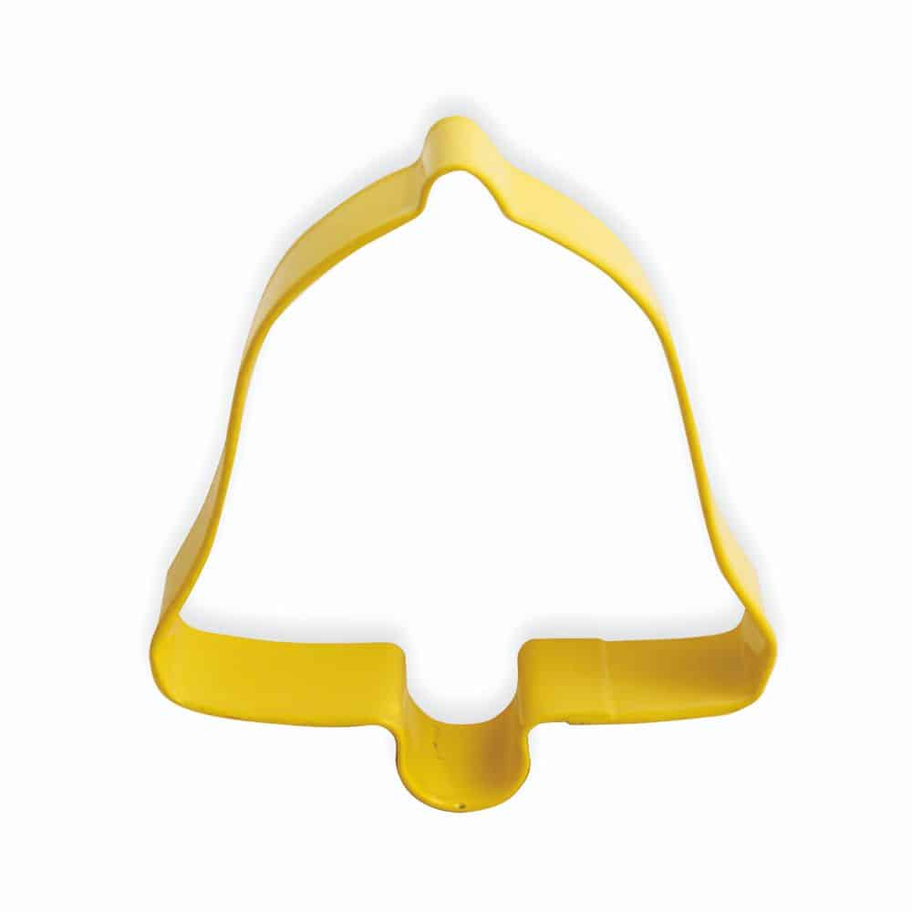 Christmas Yellow Bell Cutter 6.25cm