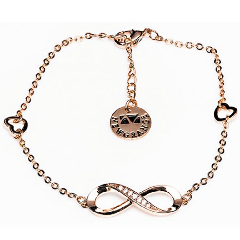 Rose Gold Infinity Bracelet Allens
