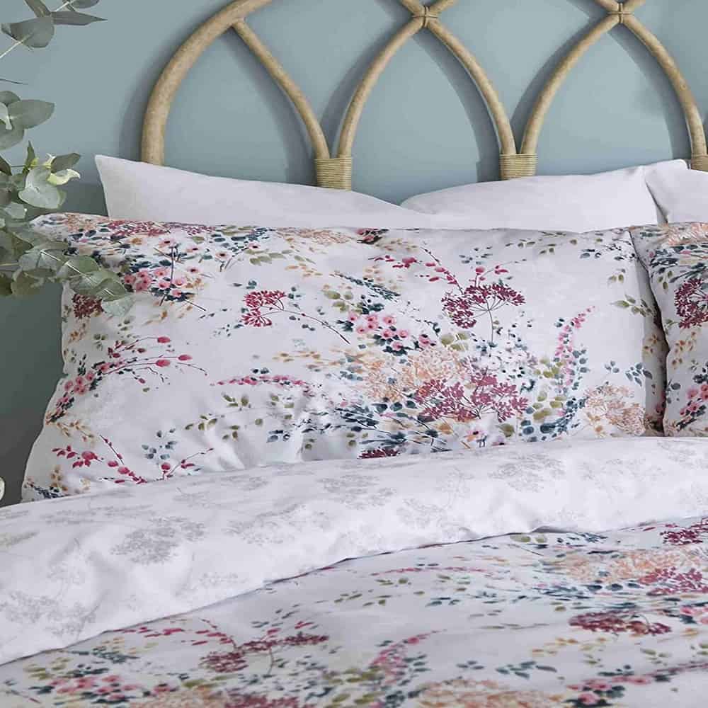 Dried Flowers Grey Duvet Set - Image 4