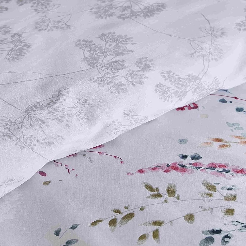 Dried Flowers Grey Duvet Set - Image 3