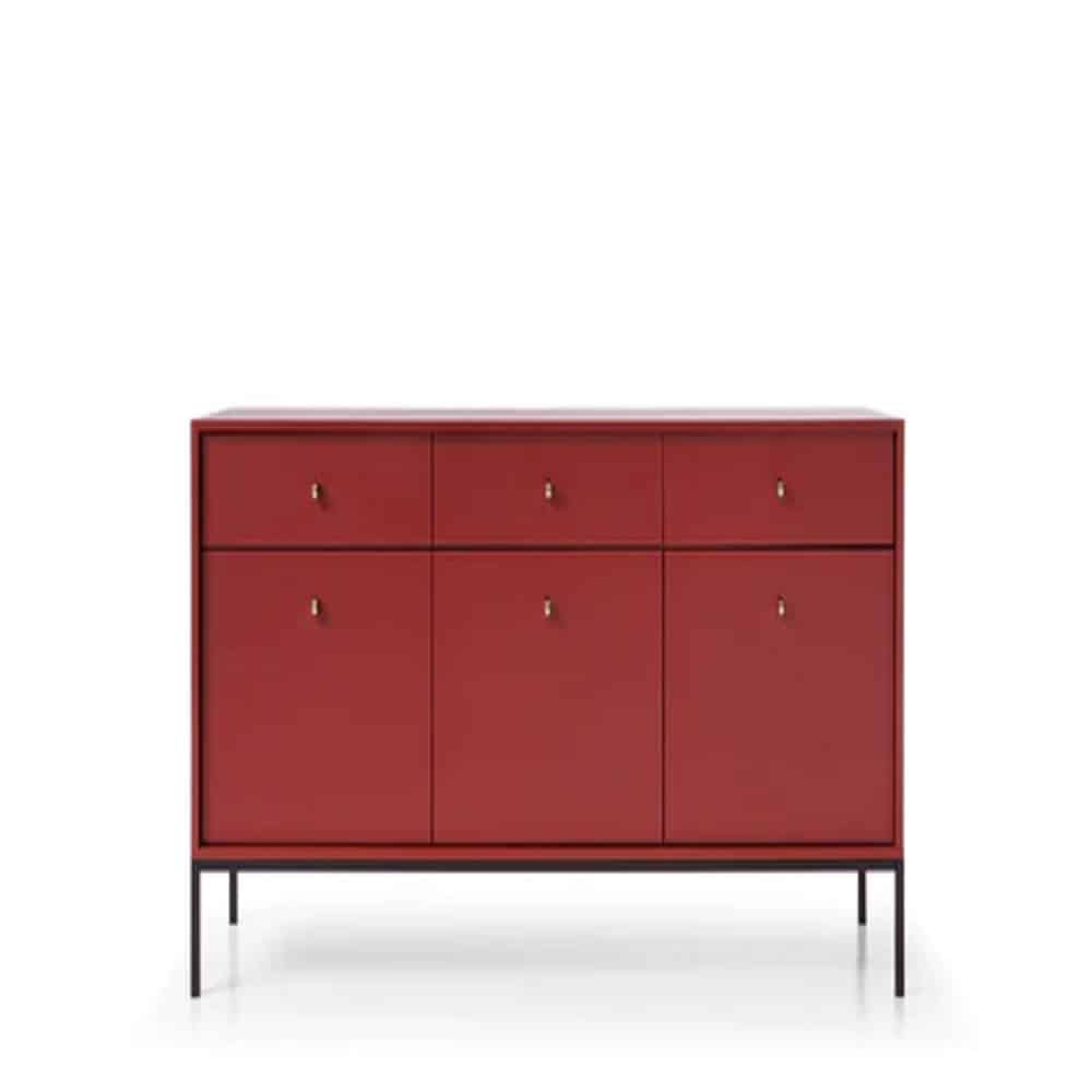 Mono Large Red Sideboard 154cm Allens