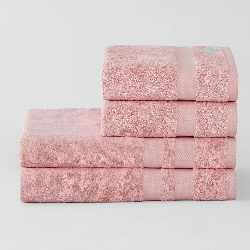 Sheridan Meridian towel Bale Pink