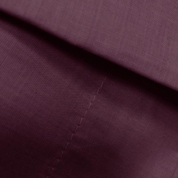 Portfoilo Aubergine Single Flat Percale Sheet - Allens