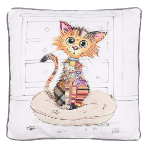 Bug Art Kimba Kitten Cushion 45x45cm