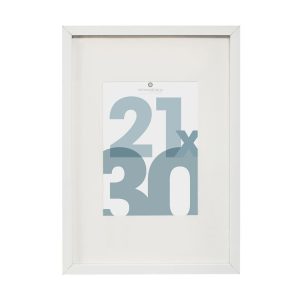 White 21x30cm Photo Frame
