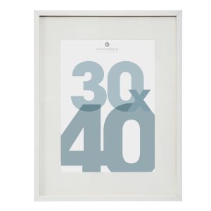 White 30x40cm Photo Frame