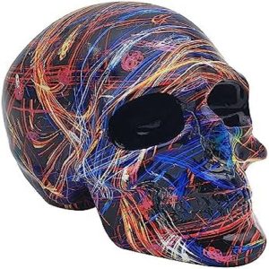 supernova resin skull small