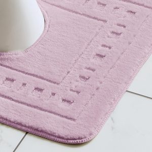 armoni 2pce bathroom set pink