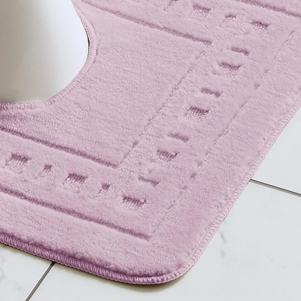 armoni 2pce bathroom set pink