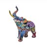 grafitti elephant 22x12x26cm