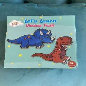 lets learn dinosaur puzzle 2 assorted