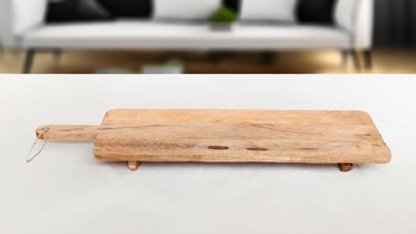 Large Handled Mango Wood Serving Board 100x30cm