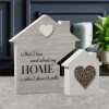 grey home plaque love my home