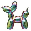 iridescent balloon dog 26x13x24cm