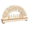 wooden house 11 character 8 led