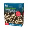 battery 50 timer warm white led lights 3xaa