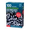 led lights 100 battery timer white 3xaa 6m lit len