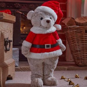 Teddy Santa Large H50cm