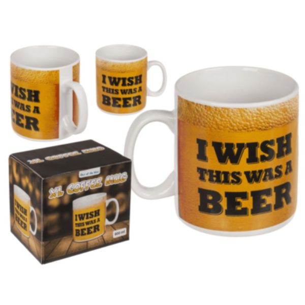beer extra large coffee mug 800ml